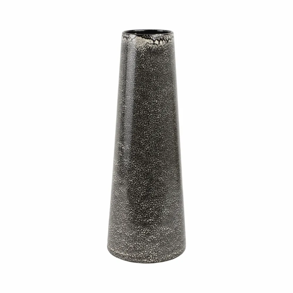 PEARLWOOD BLACK VASE 20 (IN)