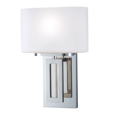 Hamilton 11.5″ High 1-Light Sconce - Polished Nickel