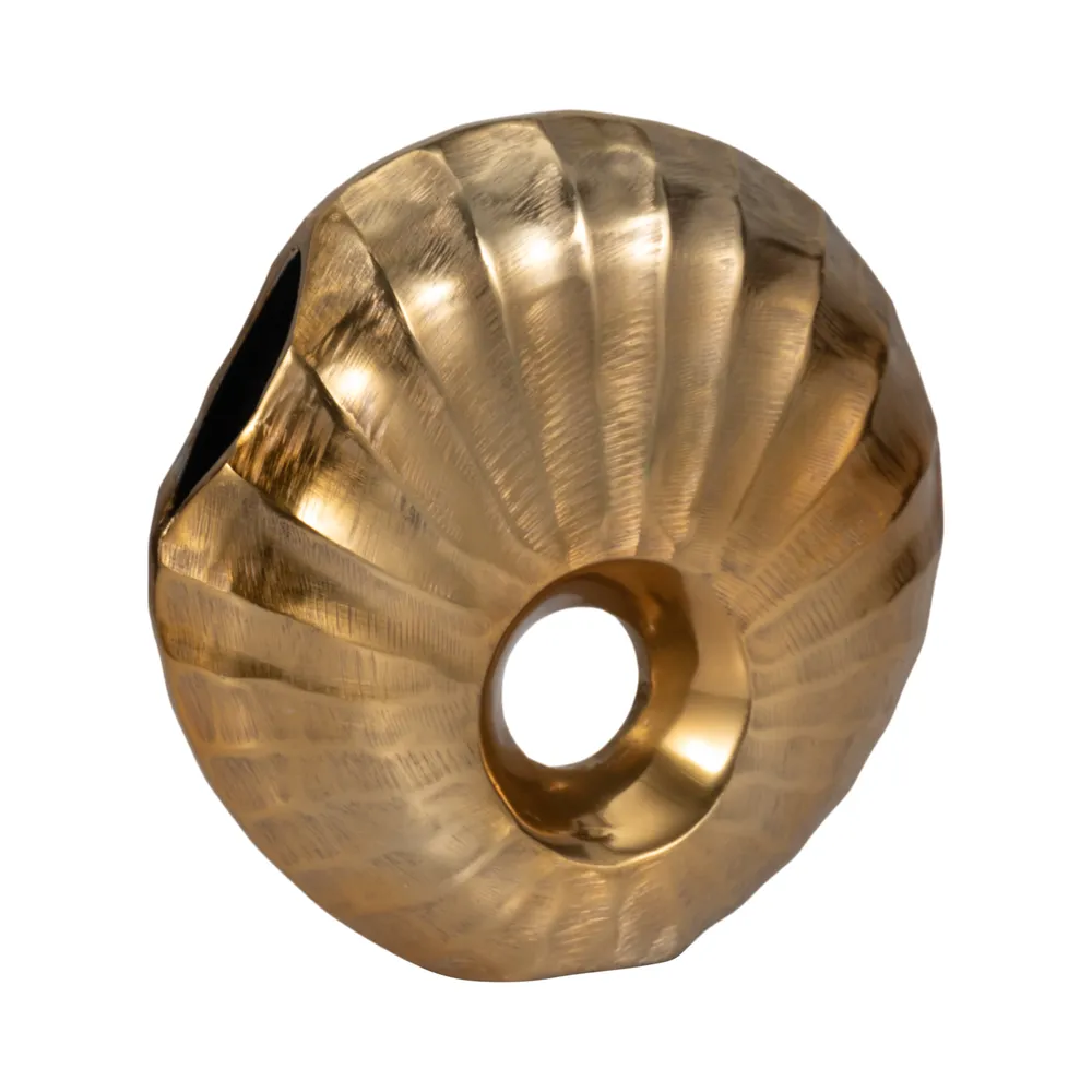 HACKETTWAY GOLD VASE 10 (IN)