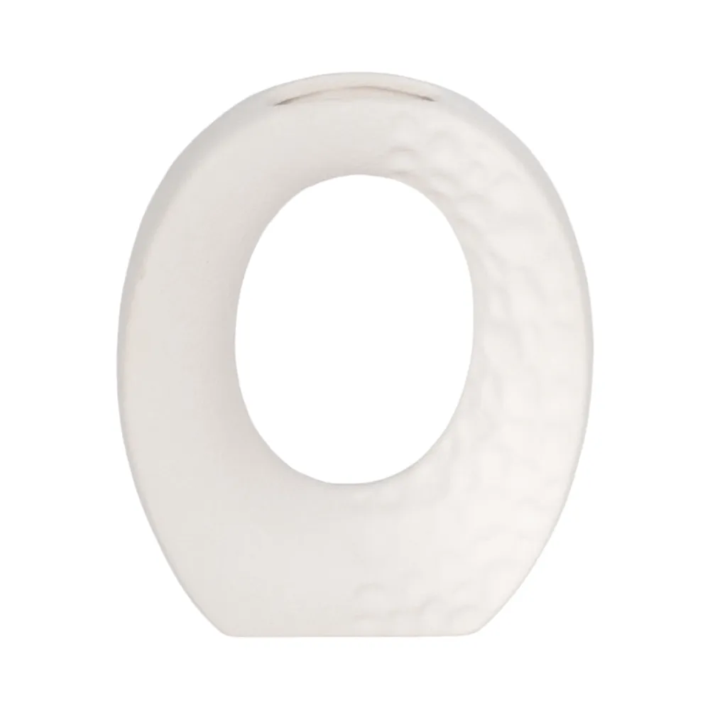 DILLONVIEW WHITE VASE 7 (IN)