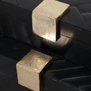HAZENHOLM SET OF 2 BLACK BOXES 4 (IN) 8