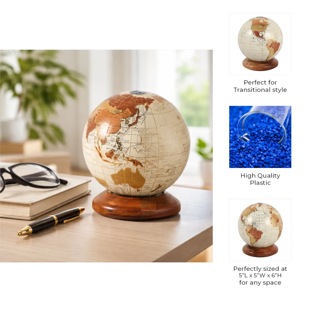 GARSONVALE BROWN GLOBE 6 (IN)