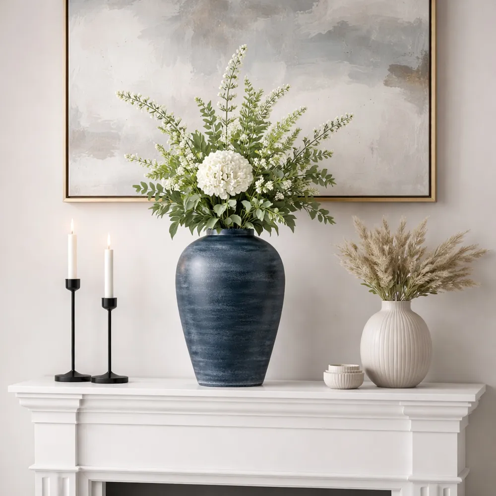 GORDONVALE BLUE VASE 16 (IN)