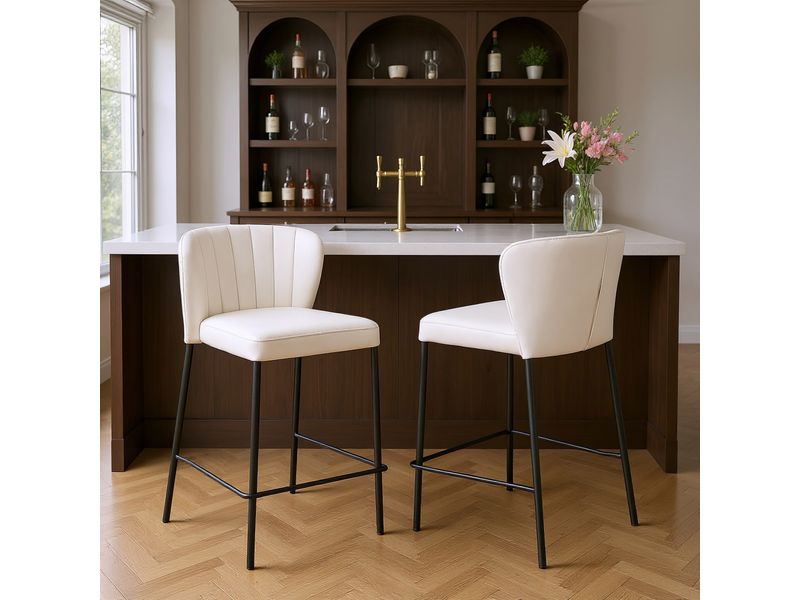 Linz Counter Stool Cream 2