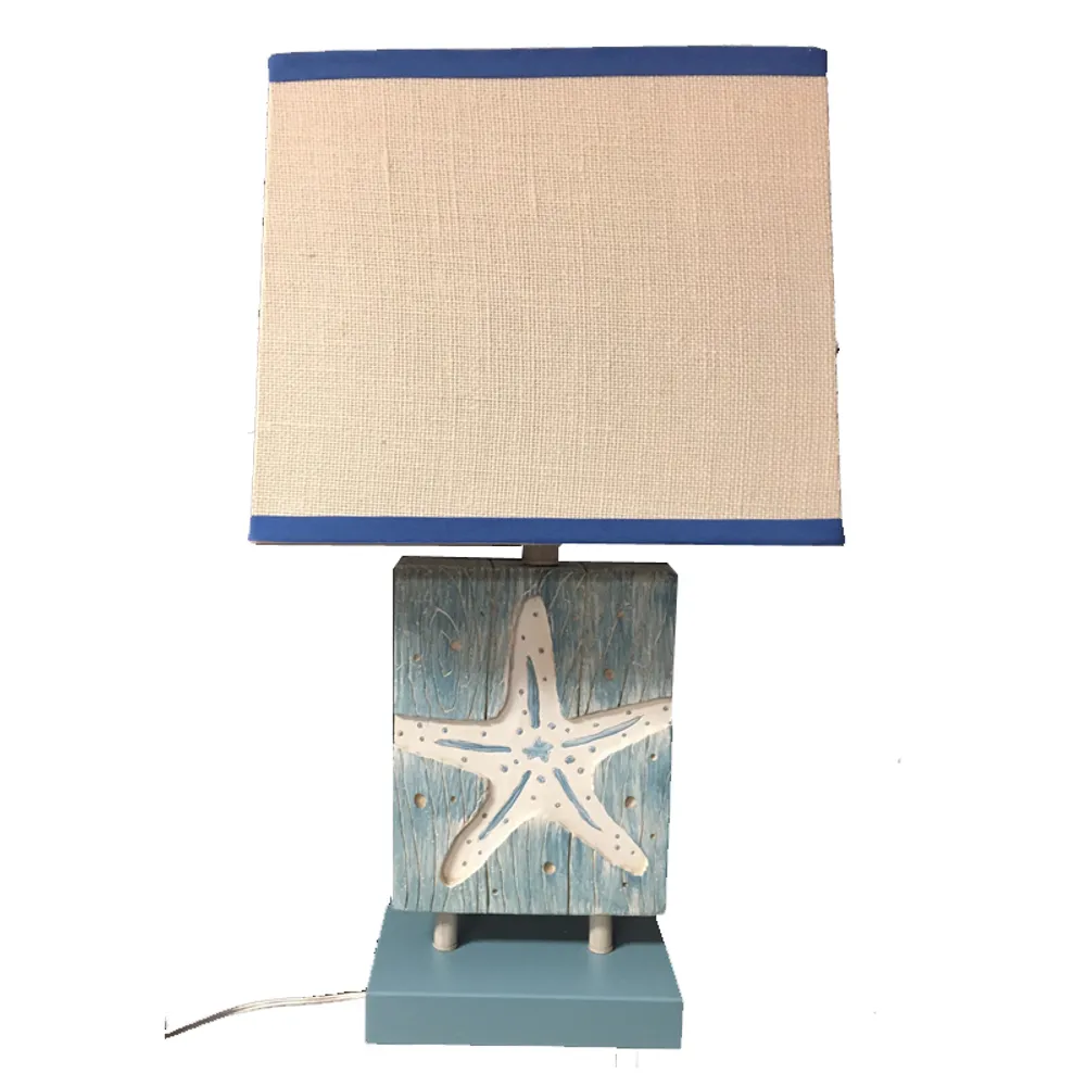 23-3/4" ELECTRIC STARFISH TABLE LAMP