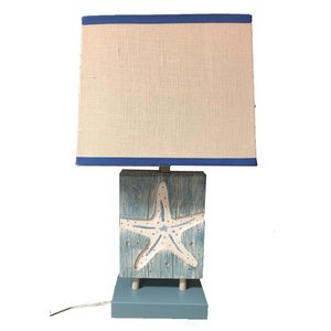 23-3/4" ELECTRIC STARFISH TABLE LAMP 1