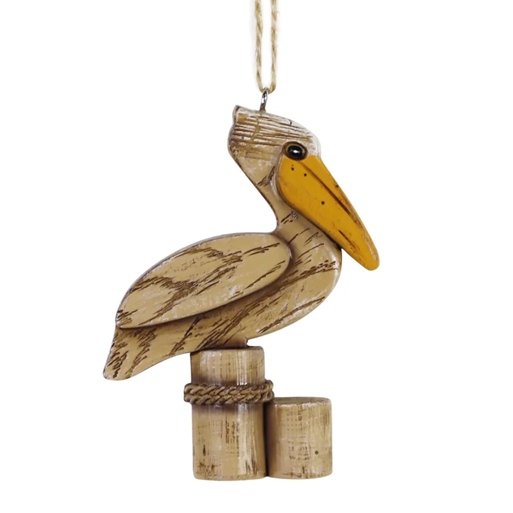 3-3/4" PELICAN ORNAMENT