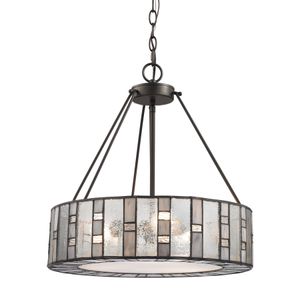 Ethan 18'' Wide 3-Light Chandelier - Tiffany Bronze 1