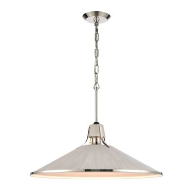 Danique 24″ Wide 1-Light Pendant - Sunbleached Oak