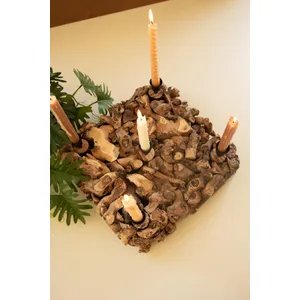 Mulberry Root Candelabra 4