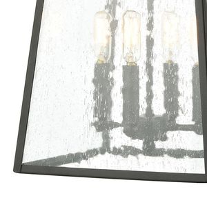 Meditterano 22'' High 4-Light Outdoor Sconce - Matte Black 4