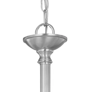 Riva 16'' Wide 3-Light Pendant - Brushed Nickel 3