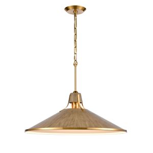 Danique 24'' Wide 1-Light Pendant - Corkwood 1