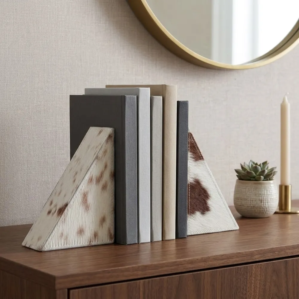 SARAHHAVEN SET OF 2 IVORY BOOKENDS 7 (IN)