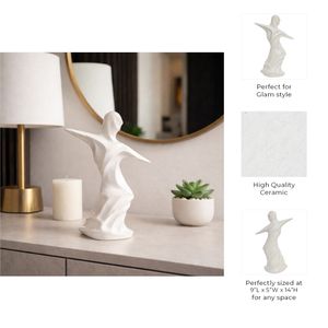 BOLTONSTONE WHITE DECOR 14 (IN) 8