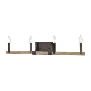 Transitions 32'' Wide 4-Light Vanity Light - Oil Rubbed Bronze 3