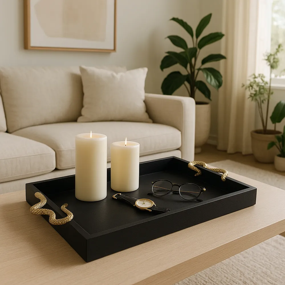 LENNONRIDGE BLACK TRAY 2 (IN)