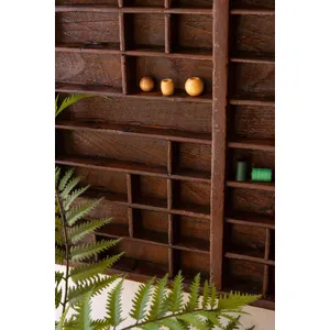 Antique Wooden Printer's Tray 3