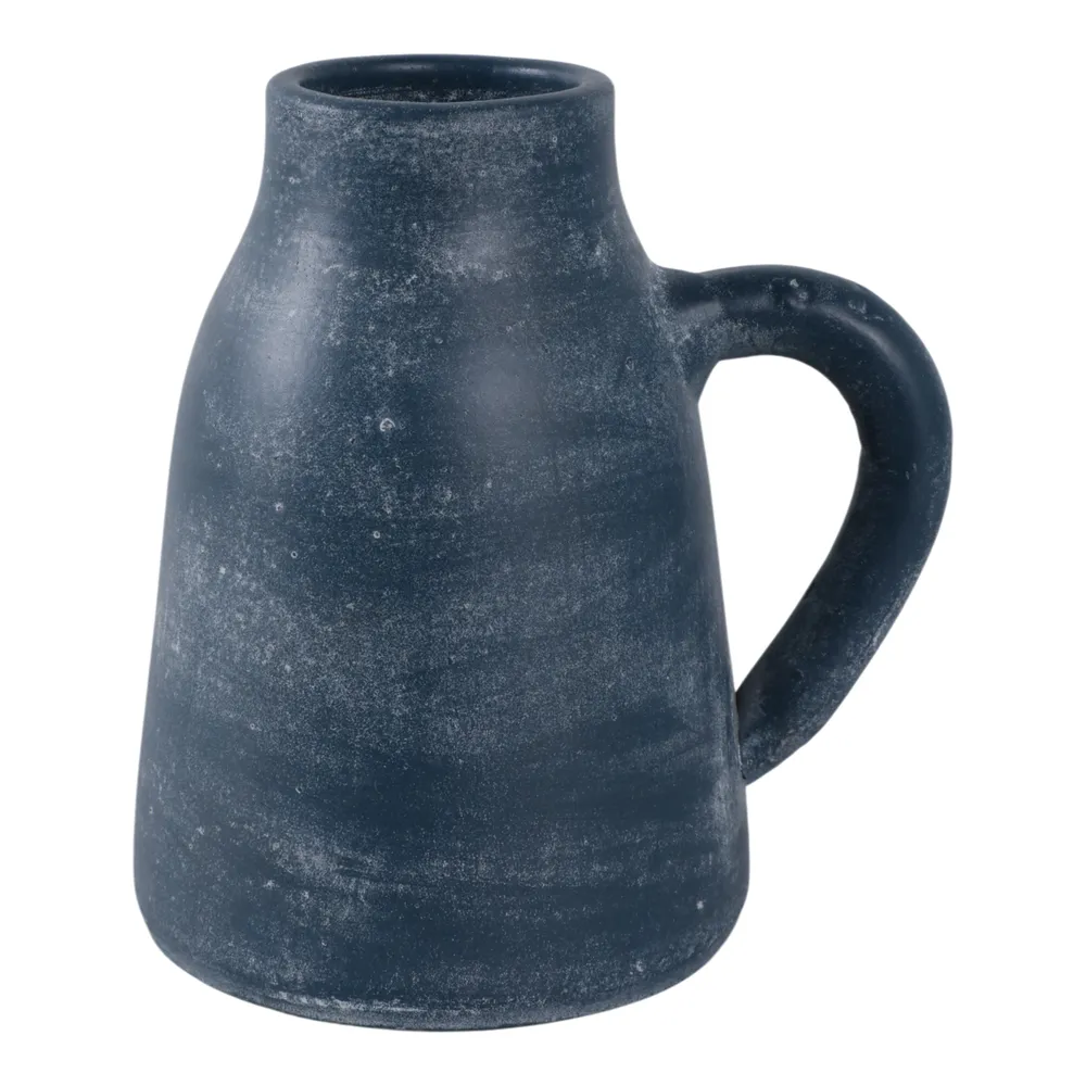SHERMANCLIFF BLUE VASE 9 (IN)
