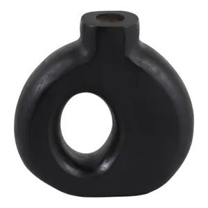 GRIFFINMOOR BLACK VASE 7 (IN) 6