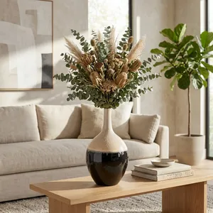CARSONHAVEN WHITE VASE 19 (IN) 2