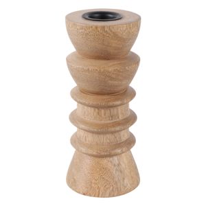 BREEVIEW TAN CANDLE HOLDER 6 (IN) 1