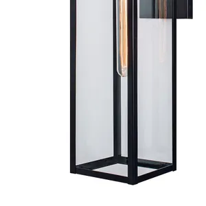 Capture 21'' High 1-Light Outdoor Sconce - Matte Black 4