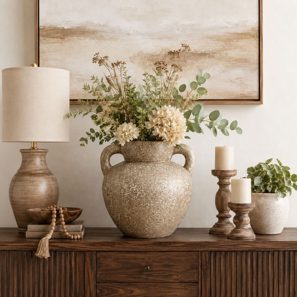 KNOXCLIFF BROWN VASE 13 (IN)