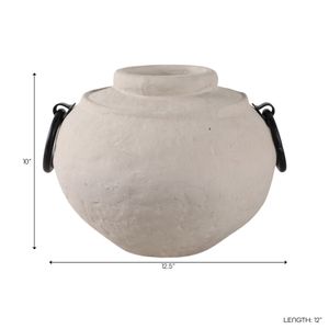 HAROLDWOOD IVORY VASE 10 (IN) 9
