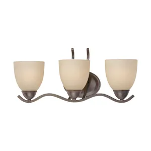 Triton 21'' Wide 3-Light Wall Lamp - Sable Bronze 1