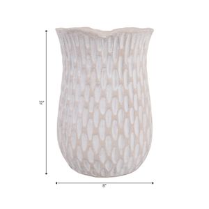 ERINRIDGE IVORY VASE 12 (IN) 10