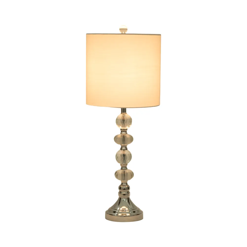 FRAZIERLAND SET OF 2 SILVER LAMPS 28 (IN)