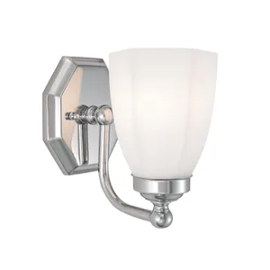 Trevi 7″ High 1-Light Sconce - Chrome 1