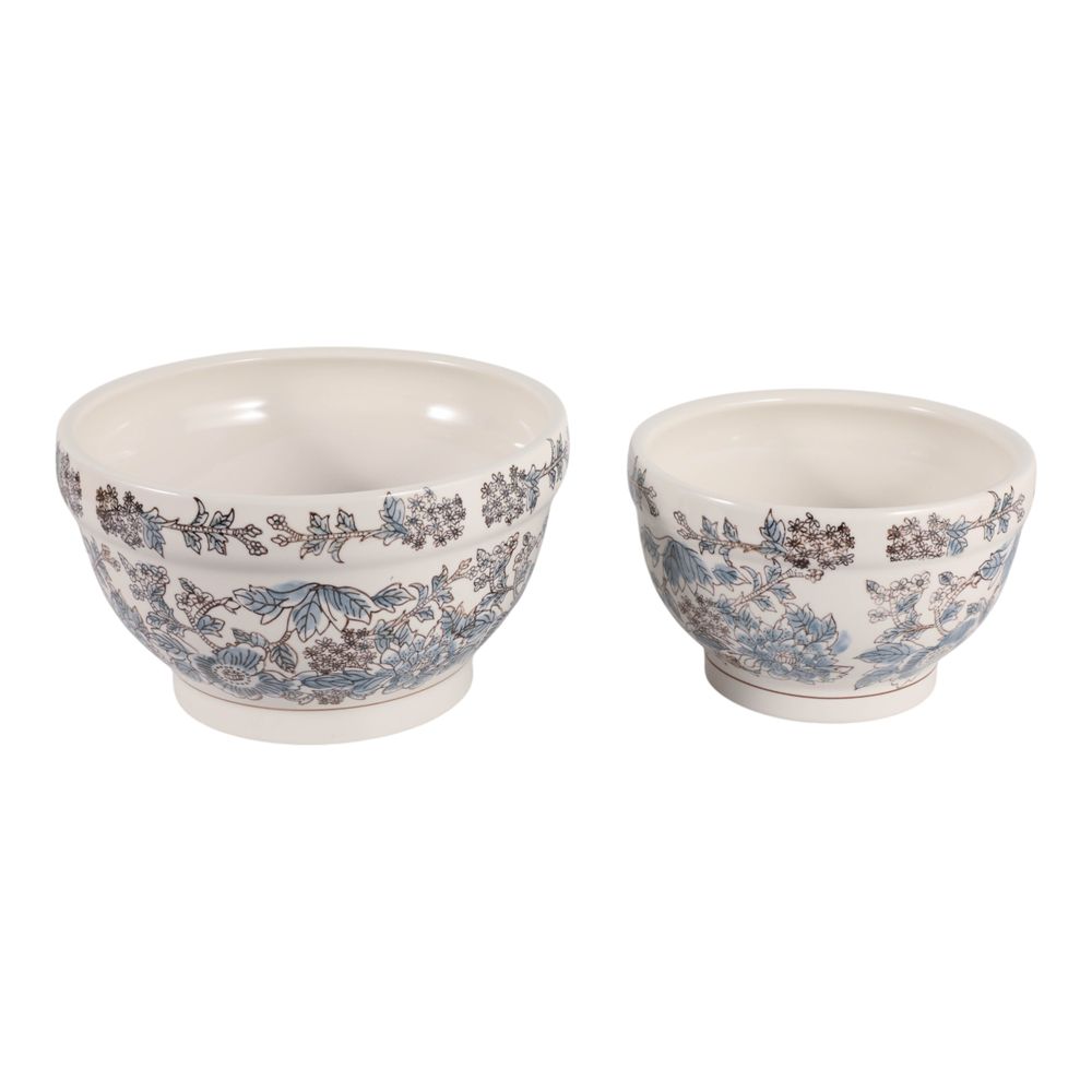BONDVIEW SET OF 2 BLUE PLANTER 7 (IN)