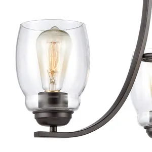 Calistoga 23" Wide 3-Light Chandelier - Oil Rubbed Bronze 2