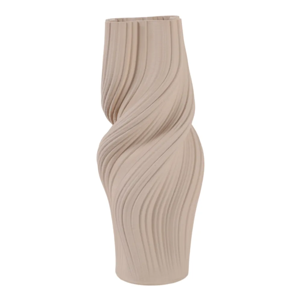 ROSSPORT TAN VASE 16 (IN)