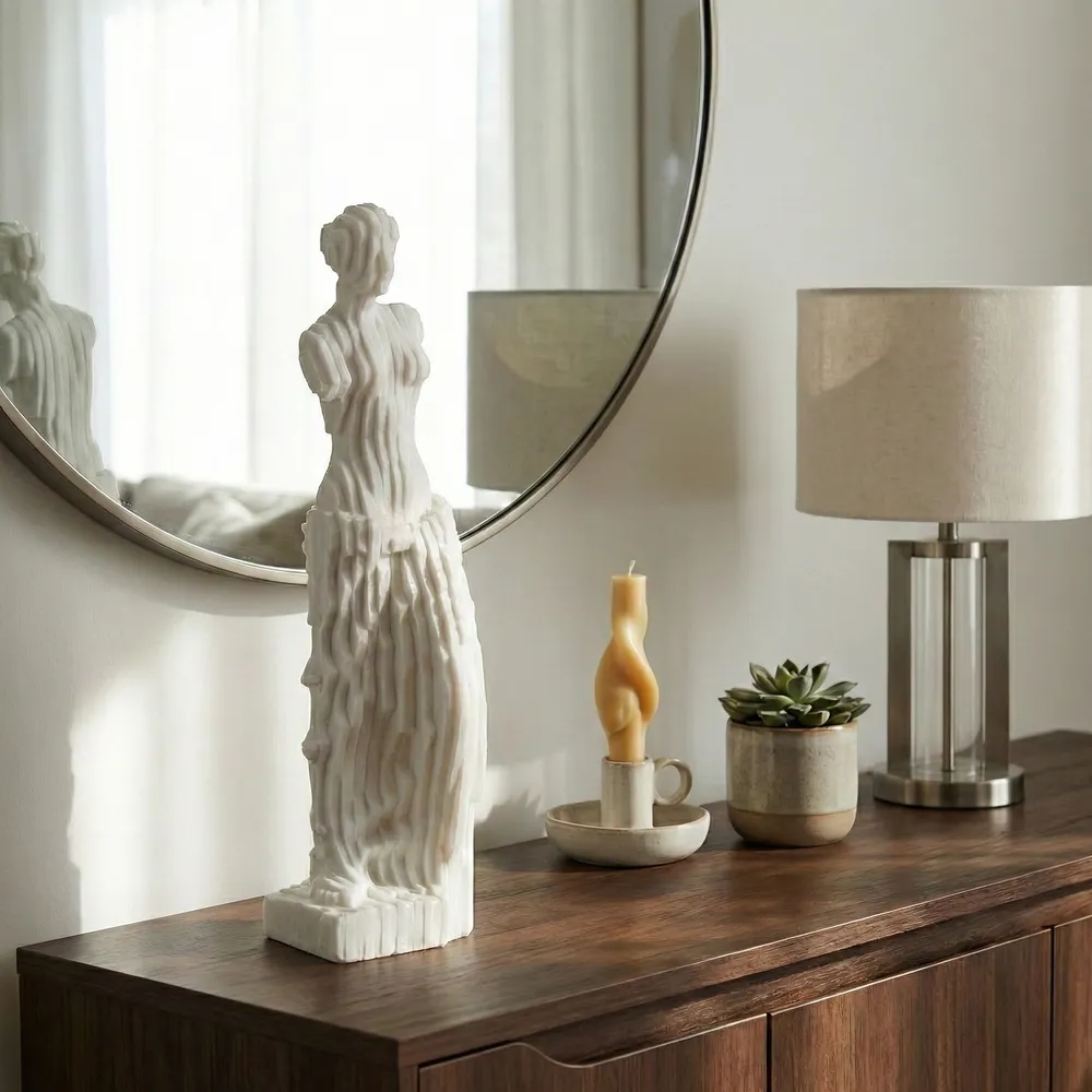 BARCLAYTON WHITE DECOR 25 (IN)