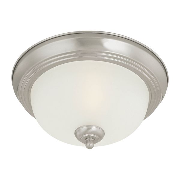 Ceiling Essentials 16" Wide 3-Light Flush Mount - Brushed Nickel