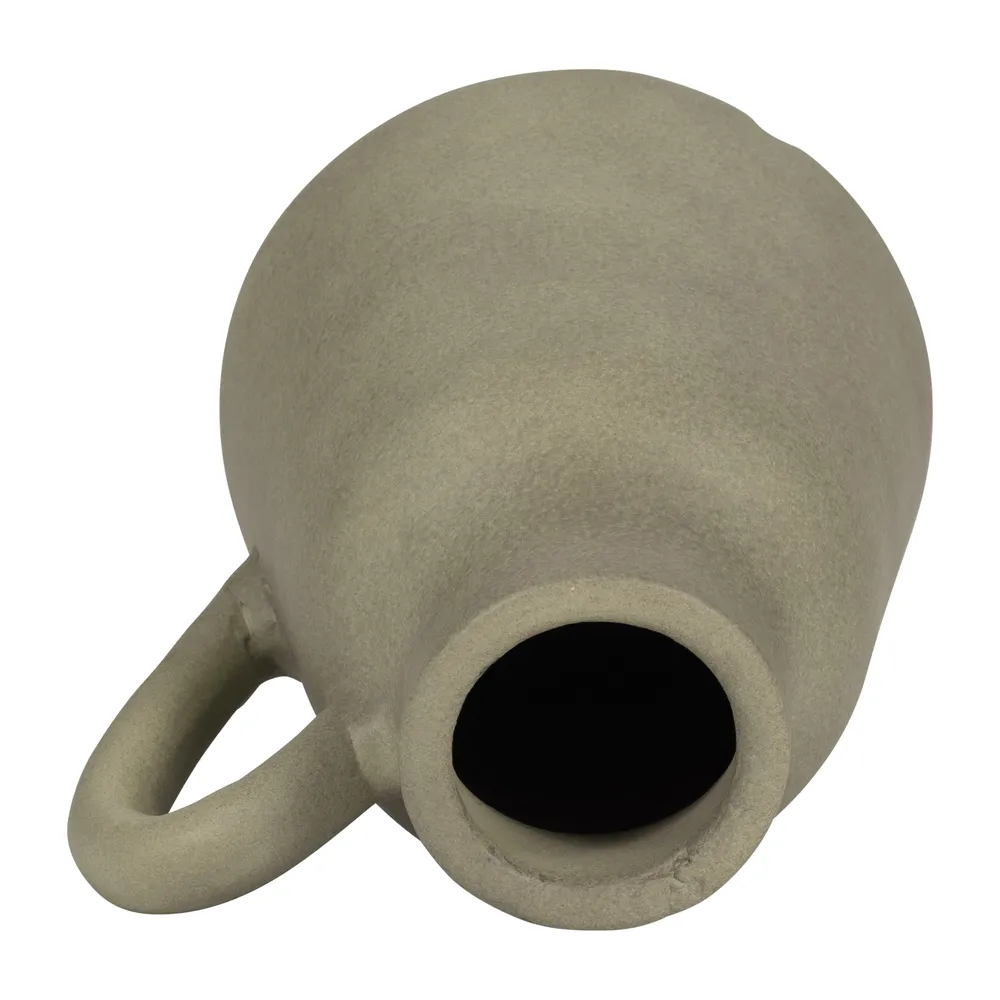 SHERMANCLIFF GREEN VASE 9 (IN)