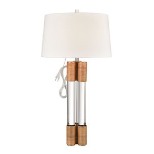 Island Gate 37'' High 1-Light Table Lamp - Clear 6