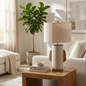 STORMHOLM IVORY LAMP 24 (IN) 2