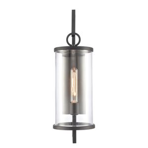 Hopkins 24'' High 1-Light Outdoor Sconce - Charcoal Black 3