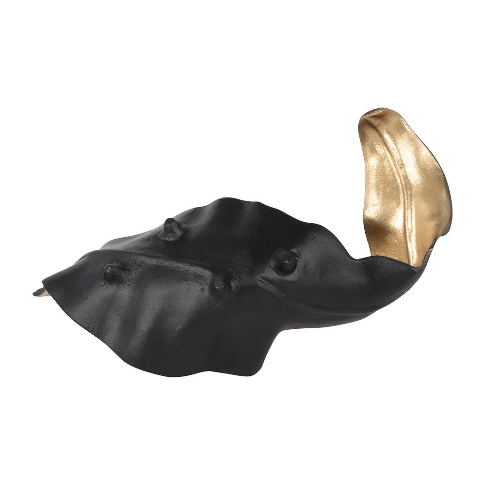 ROSEMILL BLACK DECOR 6 (IN)
