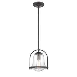 Connection 8'' Wide 1-Light Mini Pendant - Oil Rubbed Bronze 1