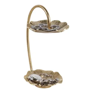 HADWICKLEY GOLD JEWELRY STAND 11 (IN) 3