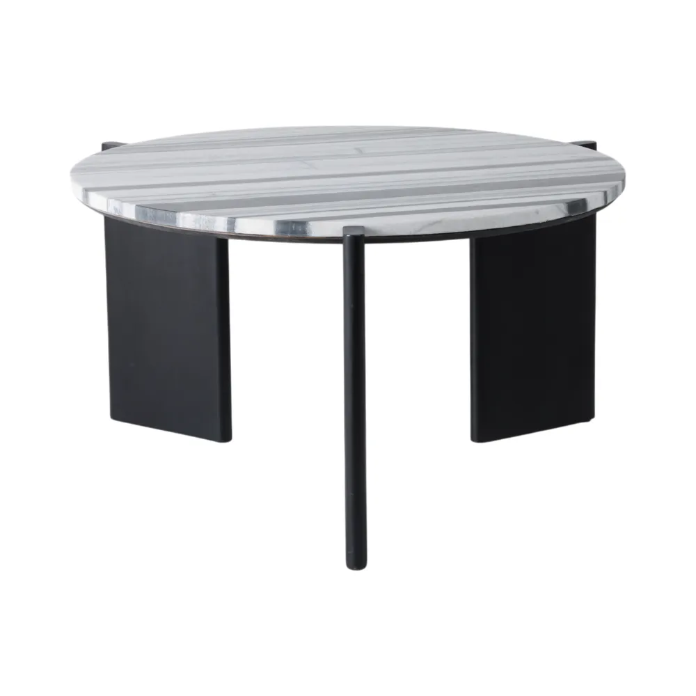 AXELVIEW BLACK COFFEE TABLE 17 (IN)