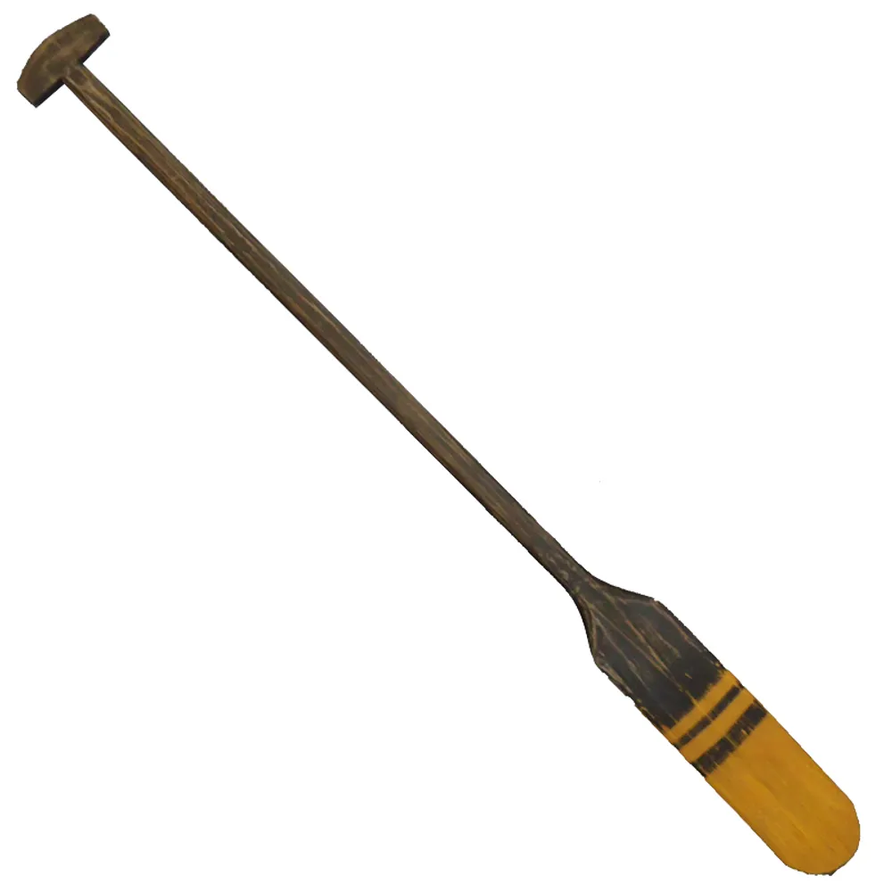 60" BLACK/YELLOW BOAT OAR