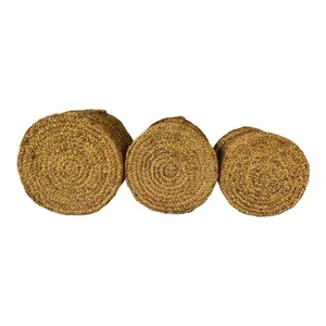 ULMPARK SET OF 3 BROWN BASKETS 21 (IN) 9