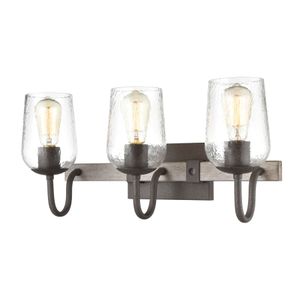 Dillon 22'' Wide 3-Light Vanity Light - Vintage Rust 1