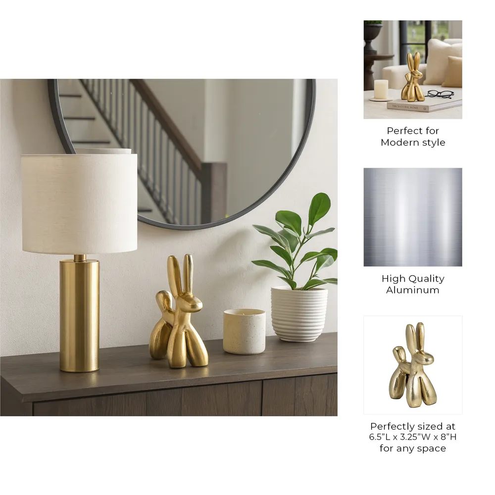 VERNONBEACH GOLD DECOR 8 (IN)